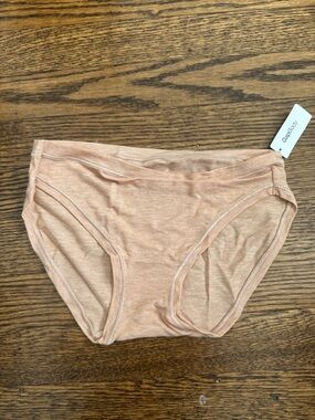 NWT Neutral Peach Cotton Briefs - 3 pack